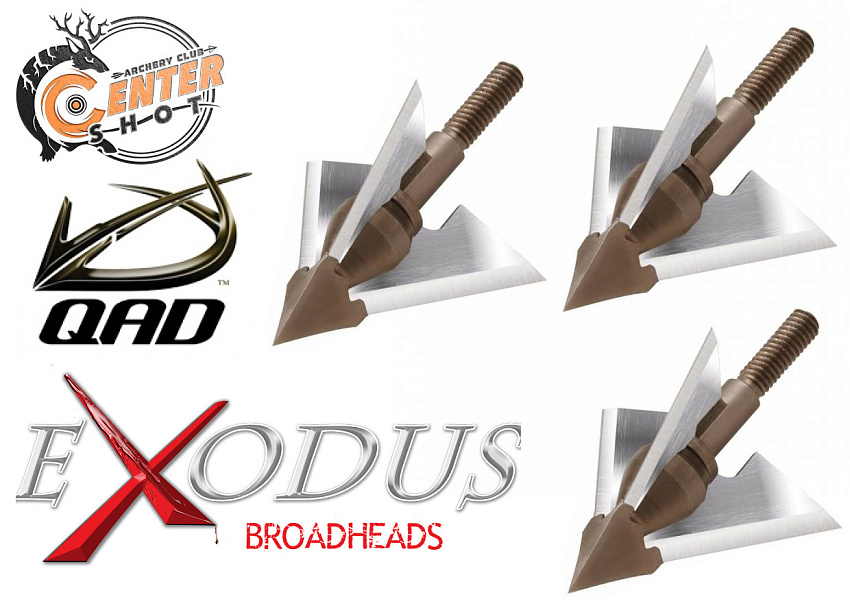 Наконечник QAD Exodus Full Blade 100 гран 3 шт.