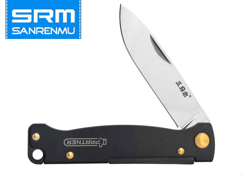 Складной нож SanRenMu Partner Black (PT711-SB)