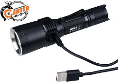 Фонарь FiTorch MR35 охотничий (USB зарядка, 5 светодиодов: синий, красный, белый, фиолетовый, УФ) 