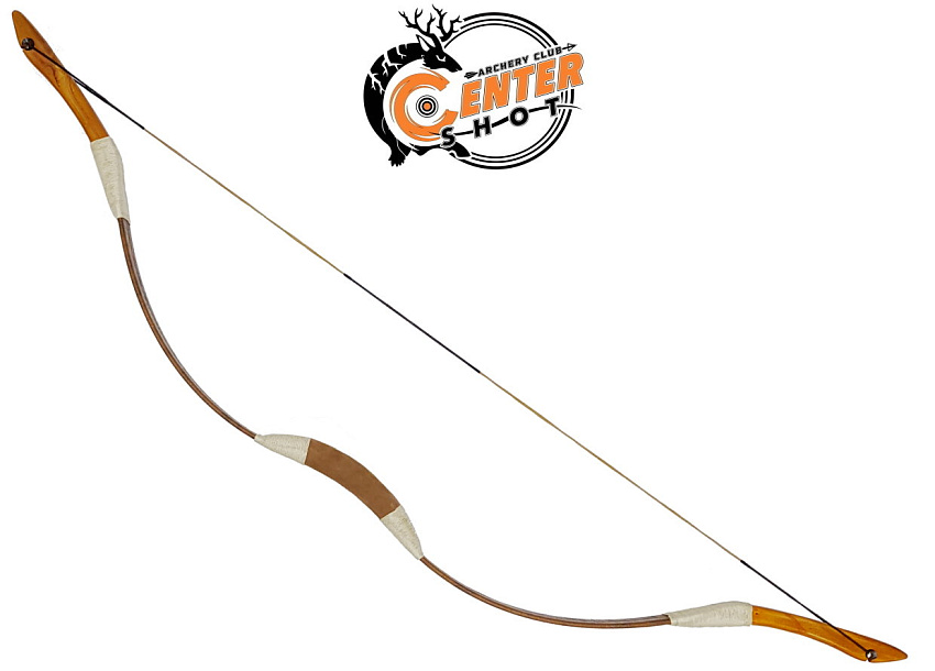 Лук традиционный Centershot Монгол 54" 35# Brown