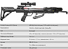Арбалет блочный Ek HEX-400 черный (c комплектацией)