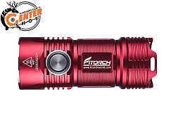 Фонарь FiTorch P25 универсальный компактный (акум. с USB) красный