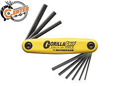 Комплект ключей-шестигранников Bondhus GorillaGrip Large