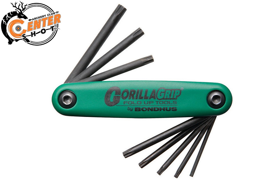 Комплект ключей Bondhus GorillaGrip TORX T6>T25