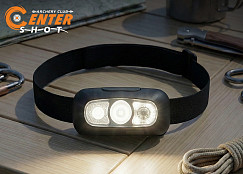 Фонарь налобный Centershot CS2 (USB зарядка, датчик движения)
