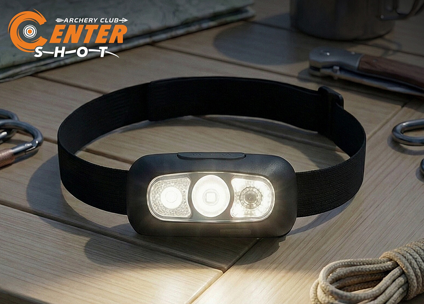 Фонарь налобный Centershot CS2 (USB зарядка, датчик движения)