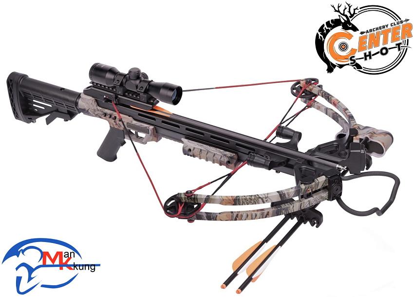 Арбалет блочный Man Kung MK-XB52 Stalker камуфляж KIT