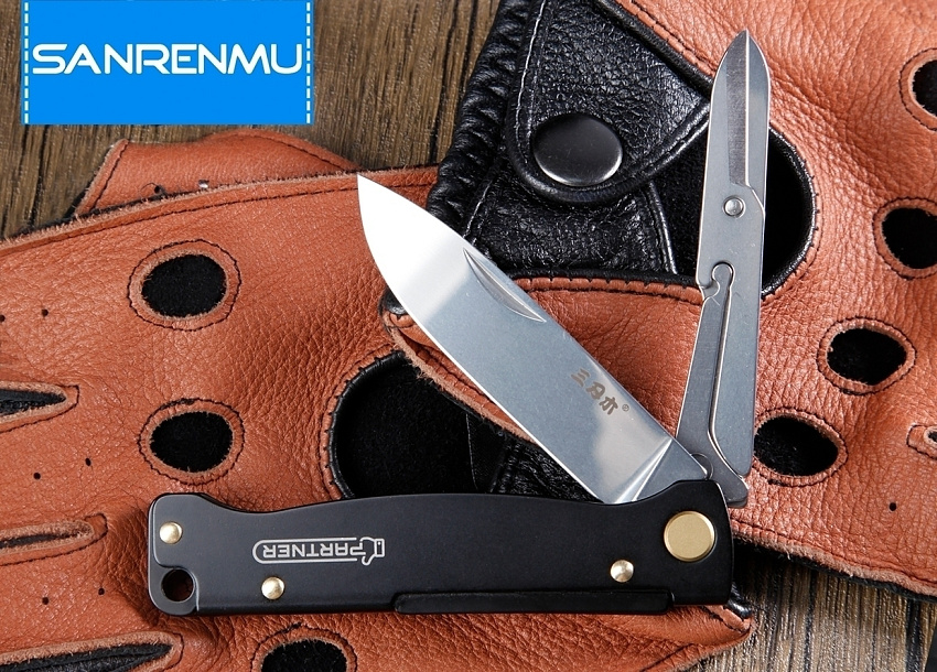 Складной нож SanRenMu Partner Scissors (PT721-SB)