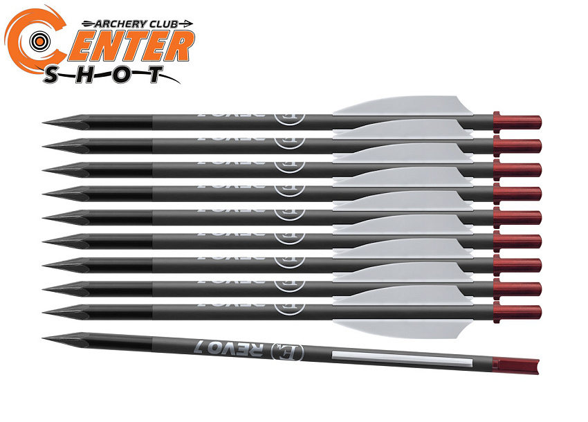 Стрела карбоновая 6,5" для арбалета Ek Revo 7 наконечник Bodkin (комплект 10 шт.)