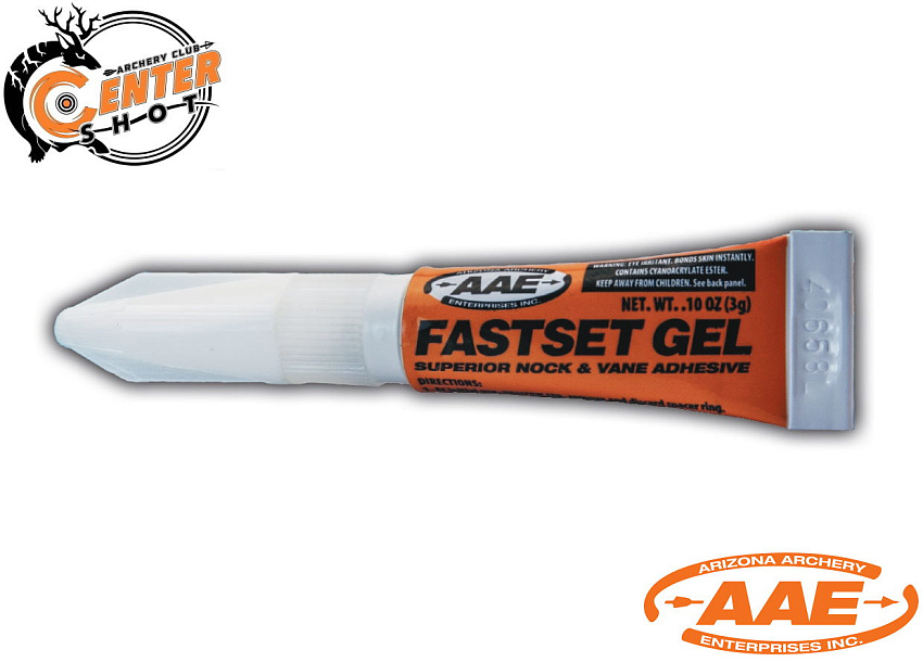 Клей для хвостовиков и оперения AAE FastSet Gel 3 Gram 