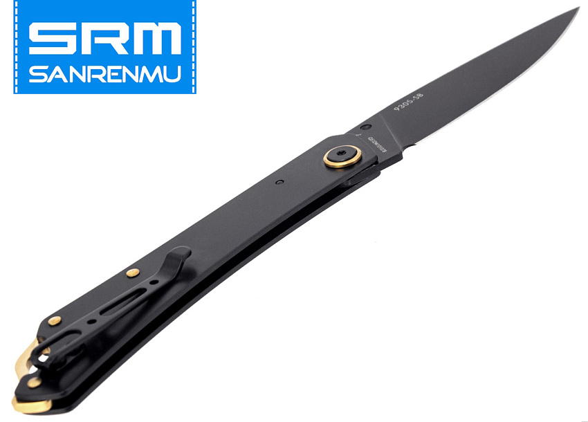 Складной нож SanRenMu 9305-SB