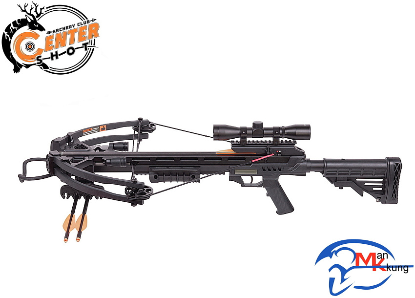 Арбалет блочный Man Kung MK-XB52 Stalker чёрный KIT