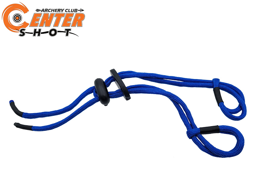 Вязочка на пальцы для классического лука (blue)