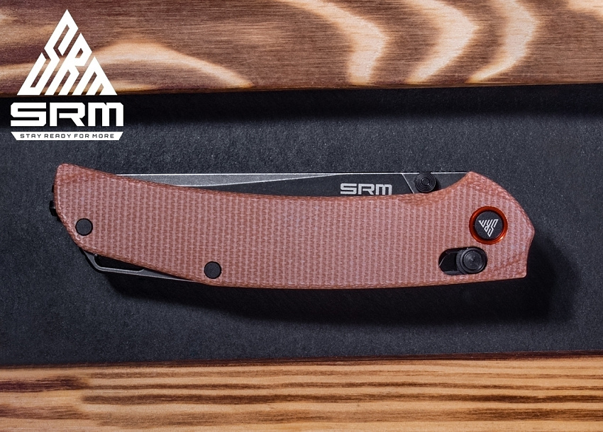Складной нож SRM Asika 411L-MN