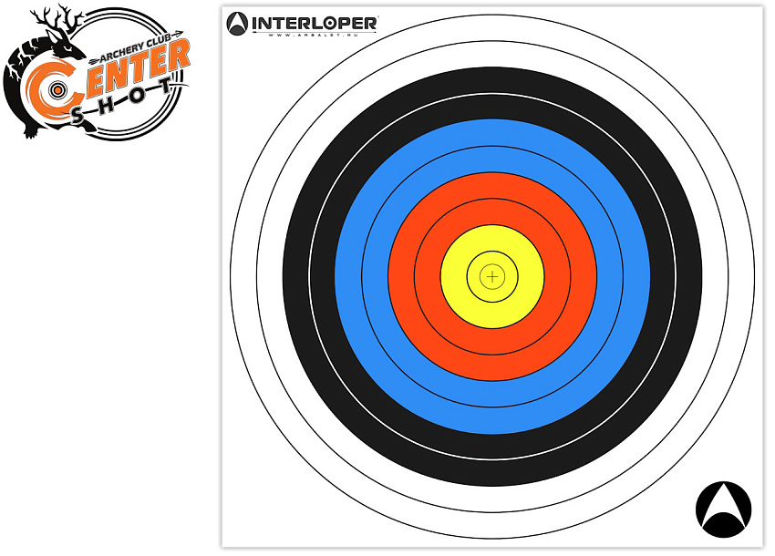 Мишень Interloper влагостойкая 40см