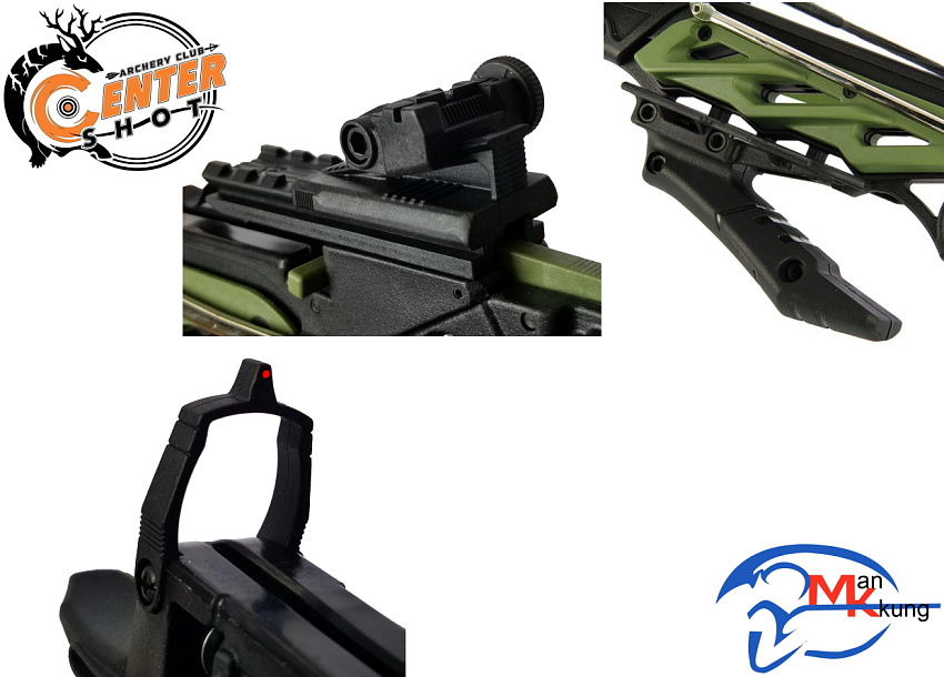 Арбалет-пистолет MK-TCS2 Alligator зеленый