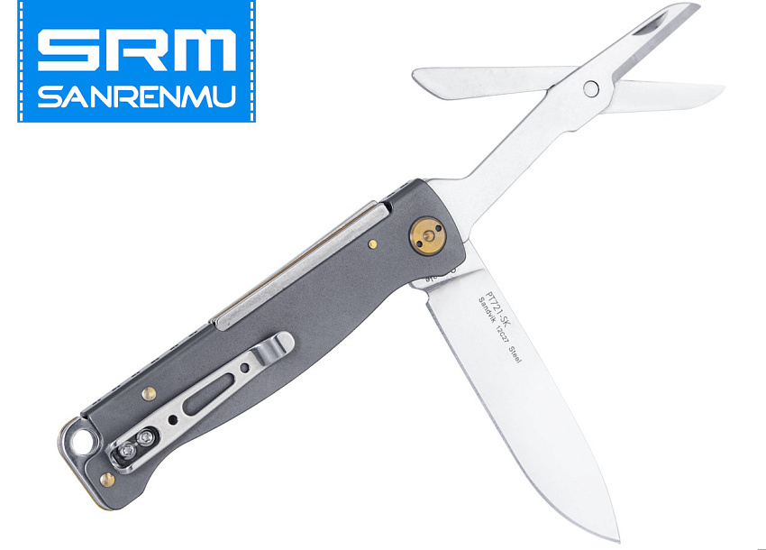 Складной нож SanRenMu Partner Scissors (PT721-SK)