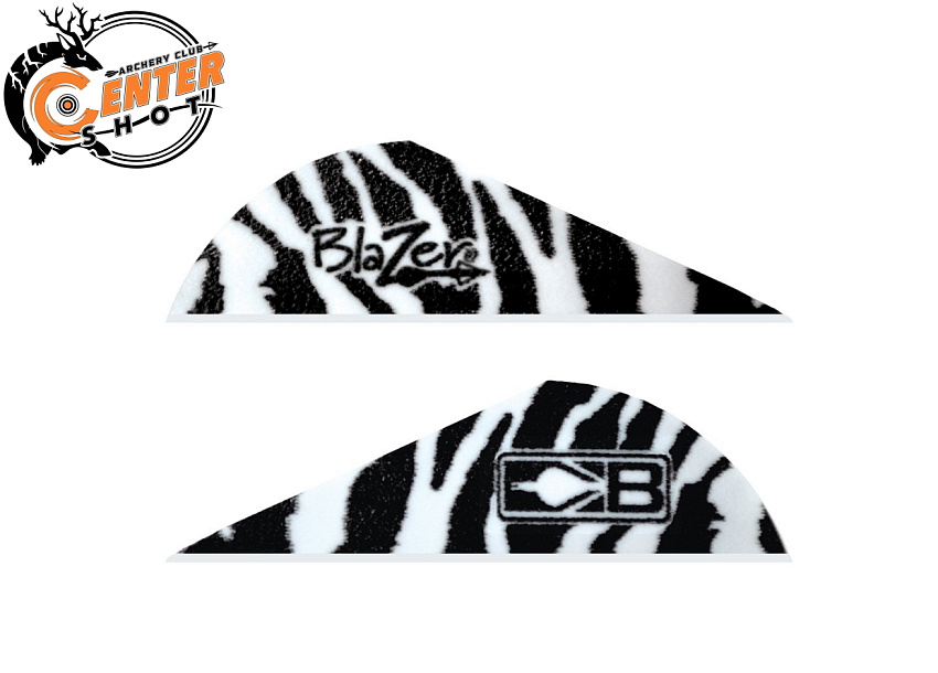 Оперение Blazer Vanes 2" Tiger/White 100 шт.