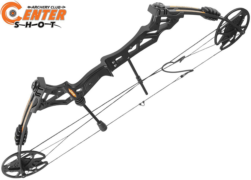 Лук блочный Centershot Grim черный KIT (LH)