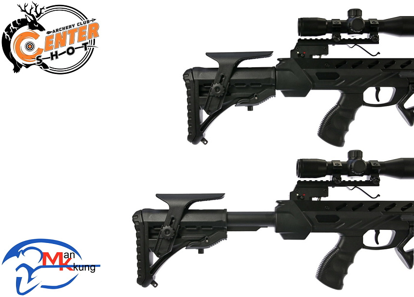 Арбалет блочный Man Kung MK-XB56 Frost Wolf чёрный KIT