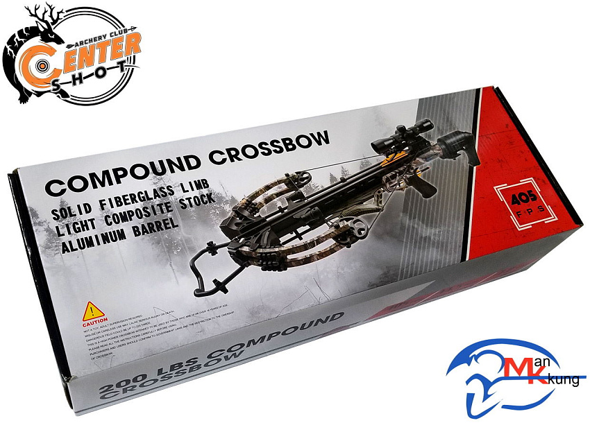 Арбалет блочный Man Kung MK-XB58 Kraken черный KIT