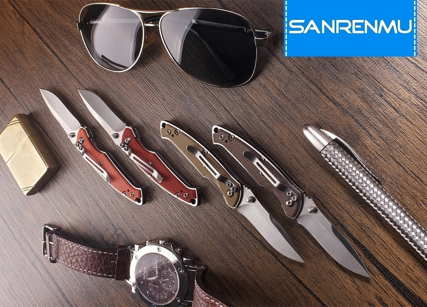 Складной нож SanRenMu 6029LUC-GL