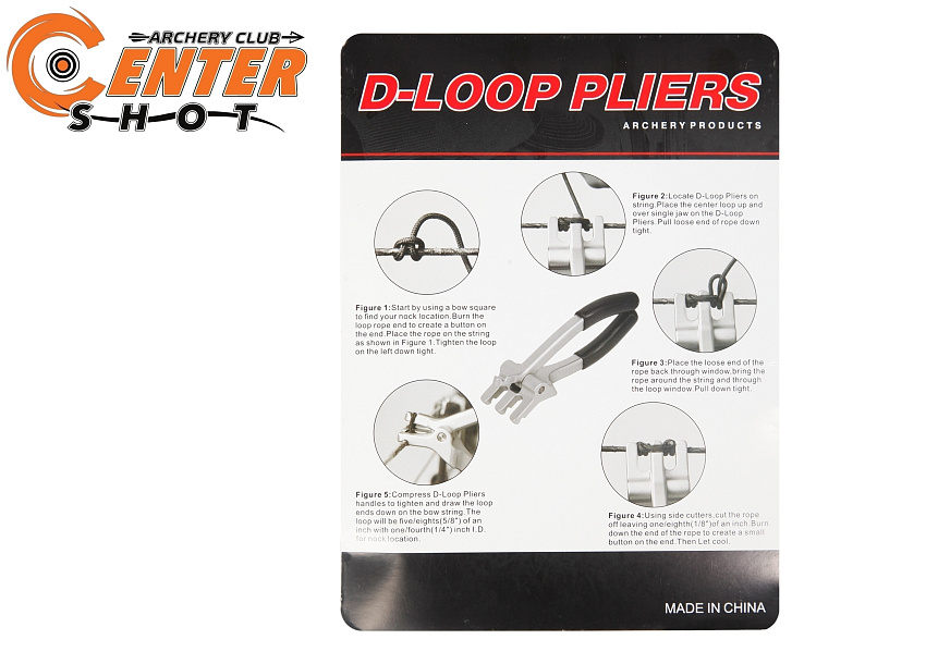 Инструмент для установки петли релиза D-Loop Pliers