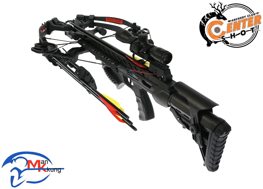 Арбалет блочный Man Kung MK-XB56 Frost Wolf чёрный KIT