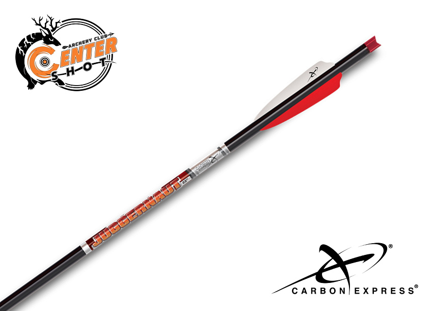 Стрела арбалетная карбоновая Carbon Express Juggernaut 22" Half Moon Nock