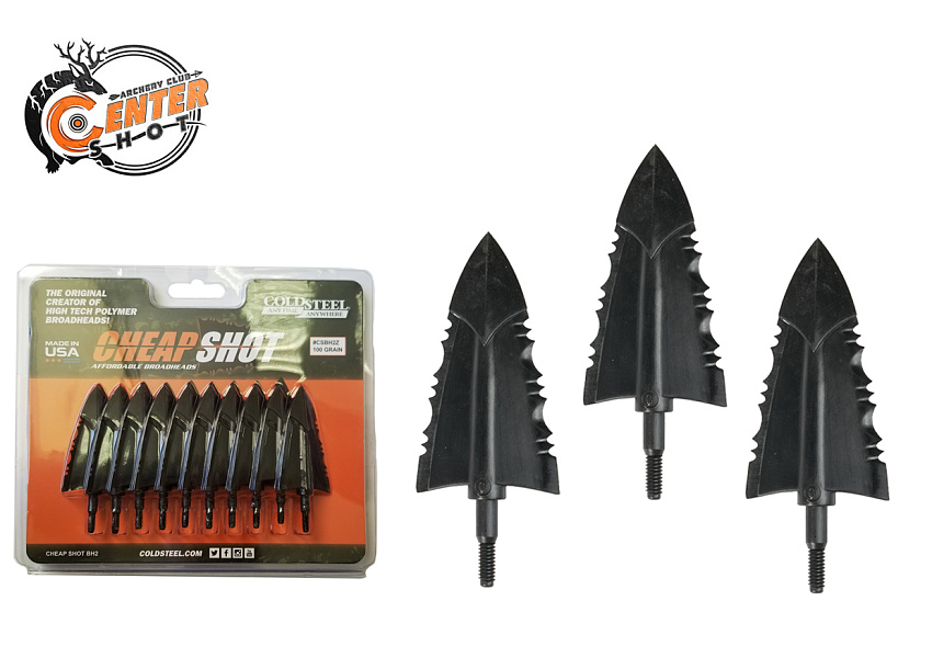 Наконечник полимерный Cold Steel Cheap Shot 100 гран 10 шт.