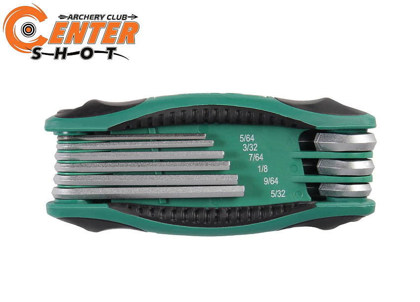 Набор складных шестигранных дюймовых ключей Sata Tool