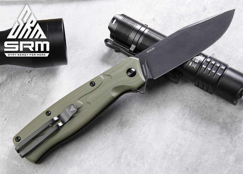 Складной нож SRM 221X-GP