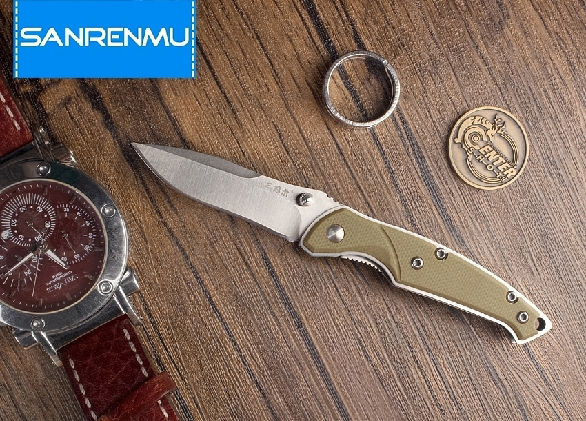 Складной нож SanRenMu 6029LUC-GV