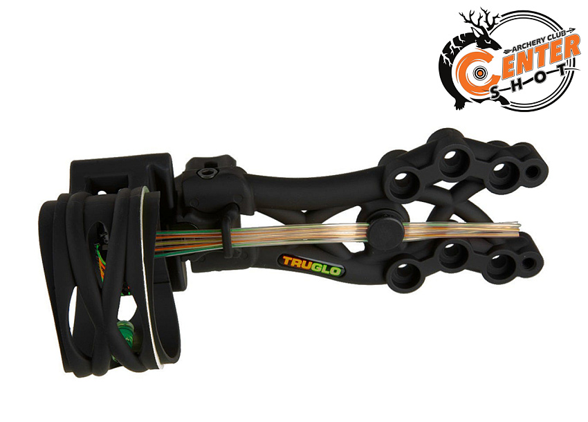 Прицел для блочного лука Truglo Carbon XS Xtreme 5 pin .019" black