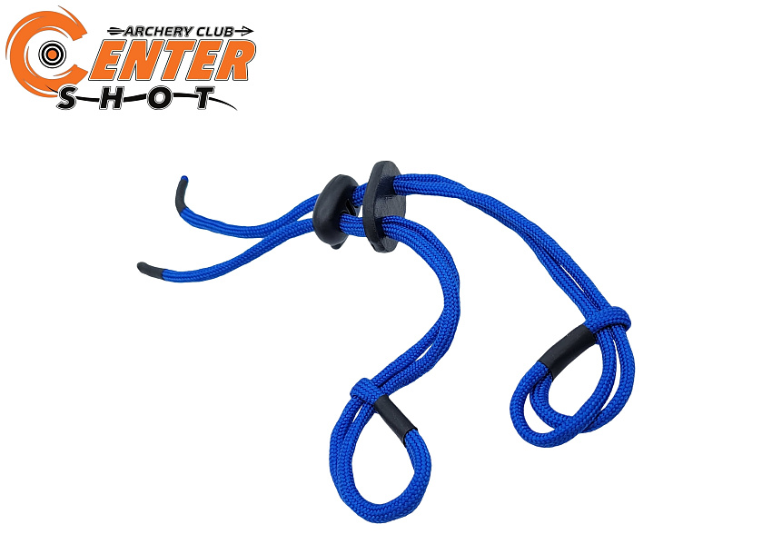 Вязочка на пальцы для классического лука (blue)