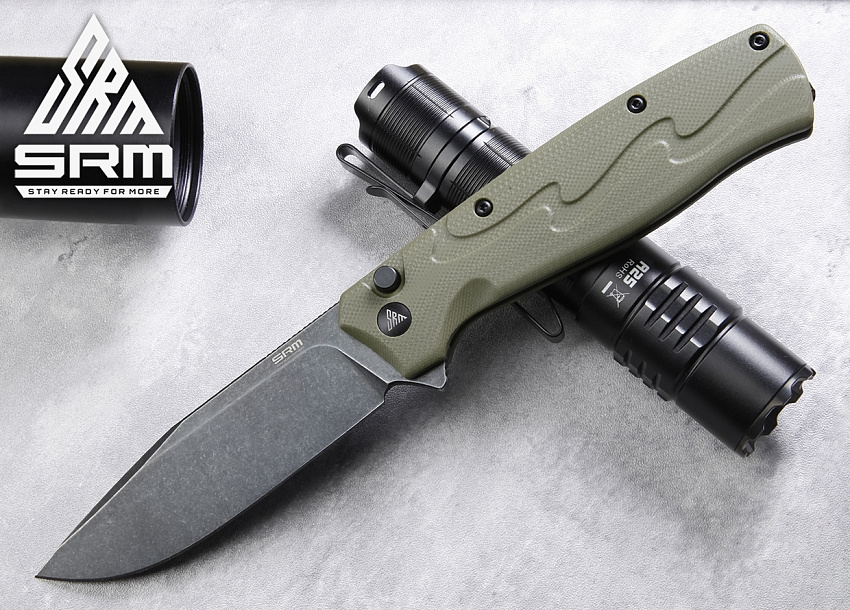 Складной нож SRM 221X-GP