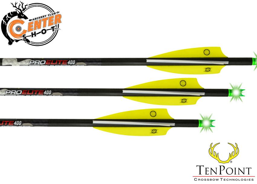 Стрела арбалетная карбоновая TenPoint Pro Elite 400 20" Lighted Alfa-Nock