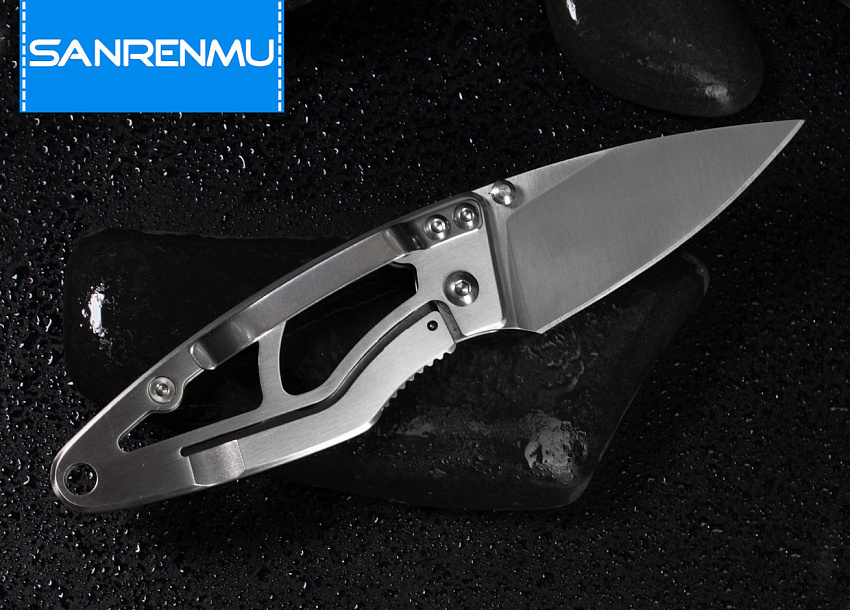 Складной нож SanRenMu 6014LUC-SA