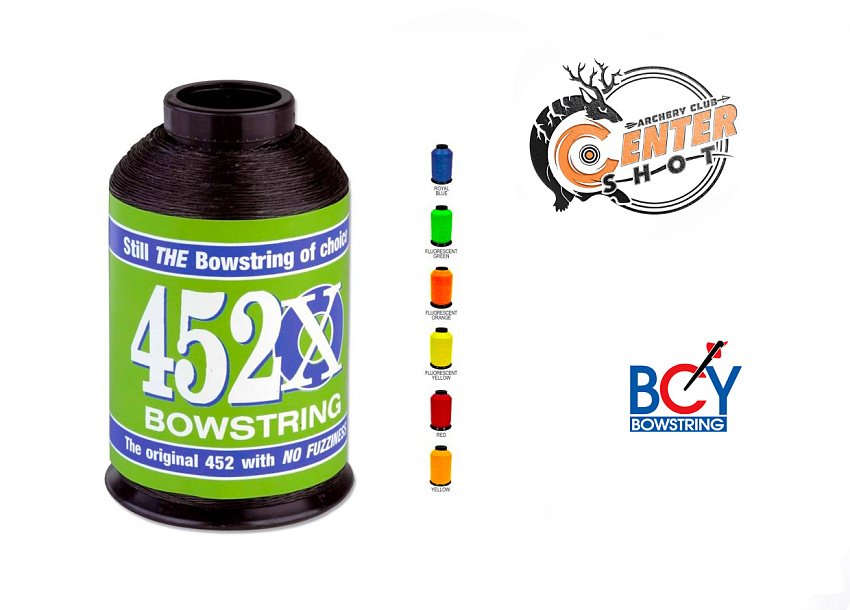 Нить тетивная BCY 452X 1/4 lbs Fluor Green