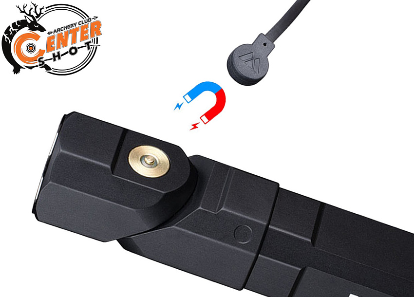 Фонарь FiTorch ER26 поворотный универсальный (магнитная USB зарядка) черный