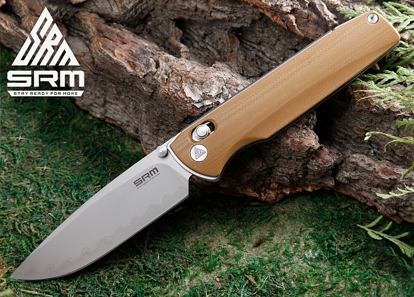 Складной нож SRM 258L-GW2