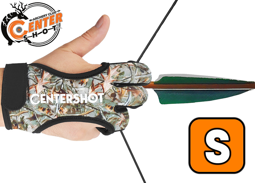 Перчатка для стрельбы из лука Centershot S (камуфляж)