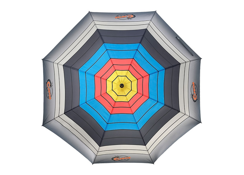 Зонт Centershot с чехлом серый