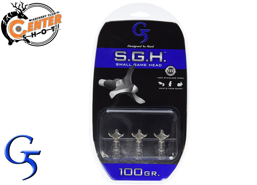 Наконечник-шокер G5 Small Game Head 125 grn 3 шт.