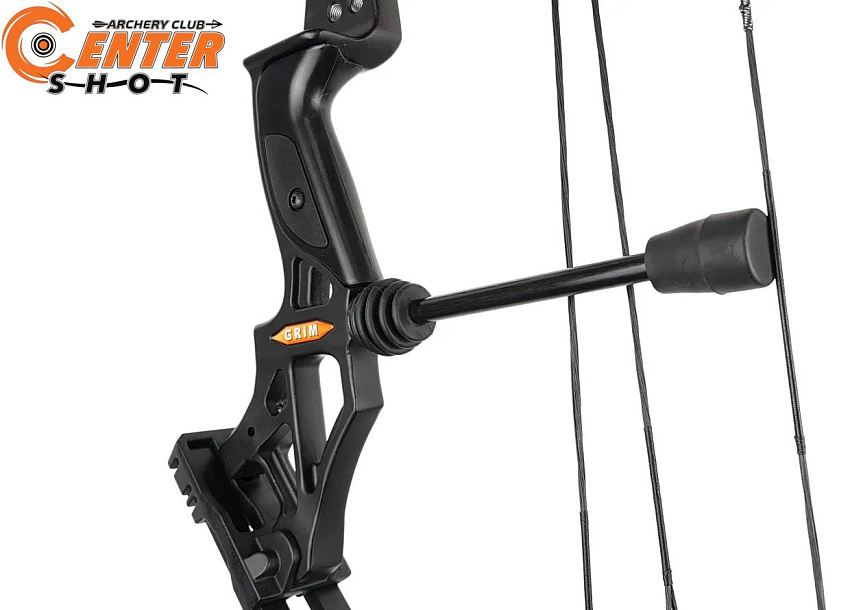 Лук блочный Centershot Grim черный KIT (LH)
