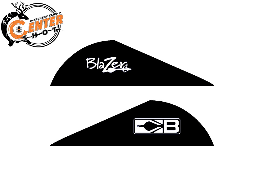 Оперение Blazer Vanes 2" Black