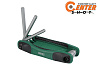 Набор складных шестигранных дюймовых ключей Sata Tool