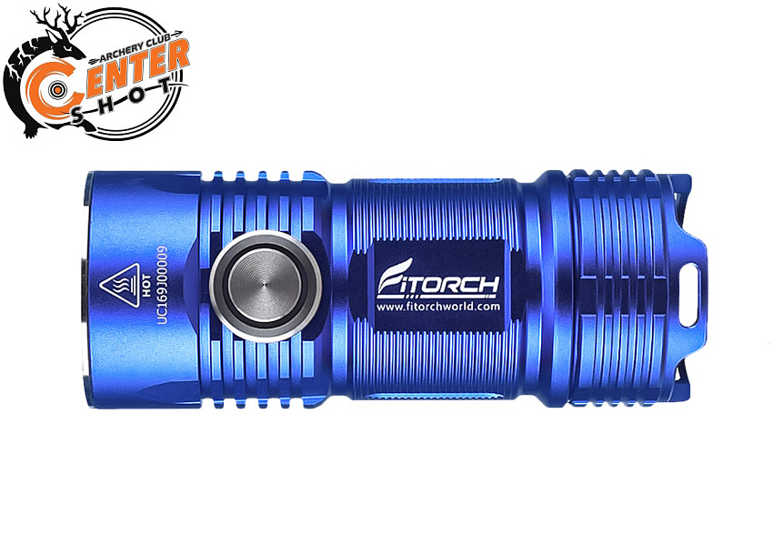 Фонарь FiTorch P25 универсальный компактный (акум. с USB) синий