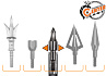 Стрела арбалетная карбоновая Centershot Toxic Carbon 16" Half Moon Nock