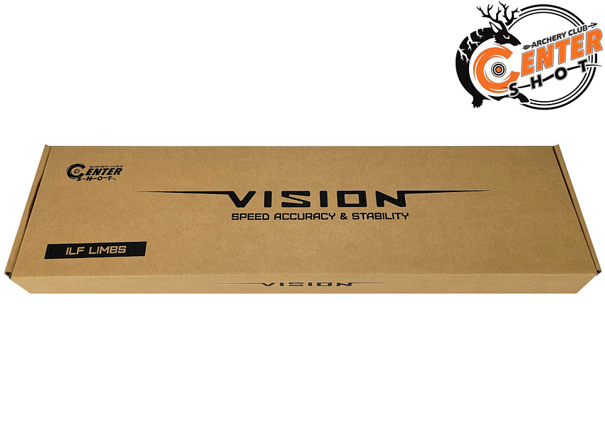 Лук классический Centershot Vision ILF (черный) 24#